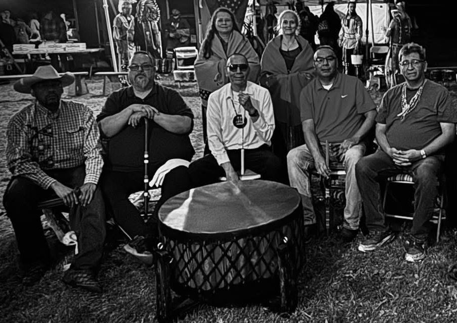 Ponca and AIS members together